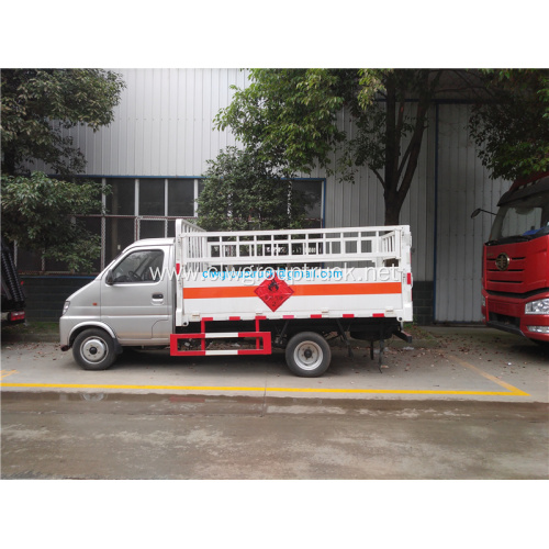 Small 4x2 Liquefied Gas Cylinder Transport Truck